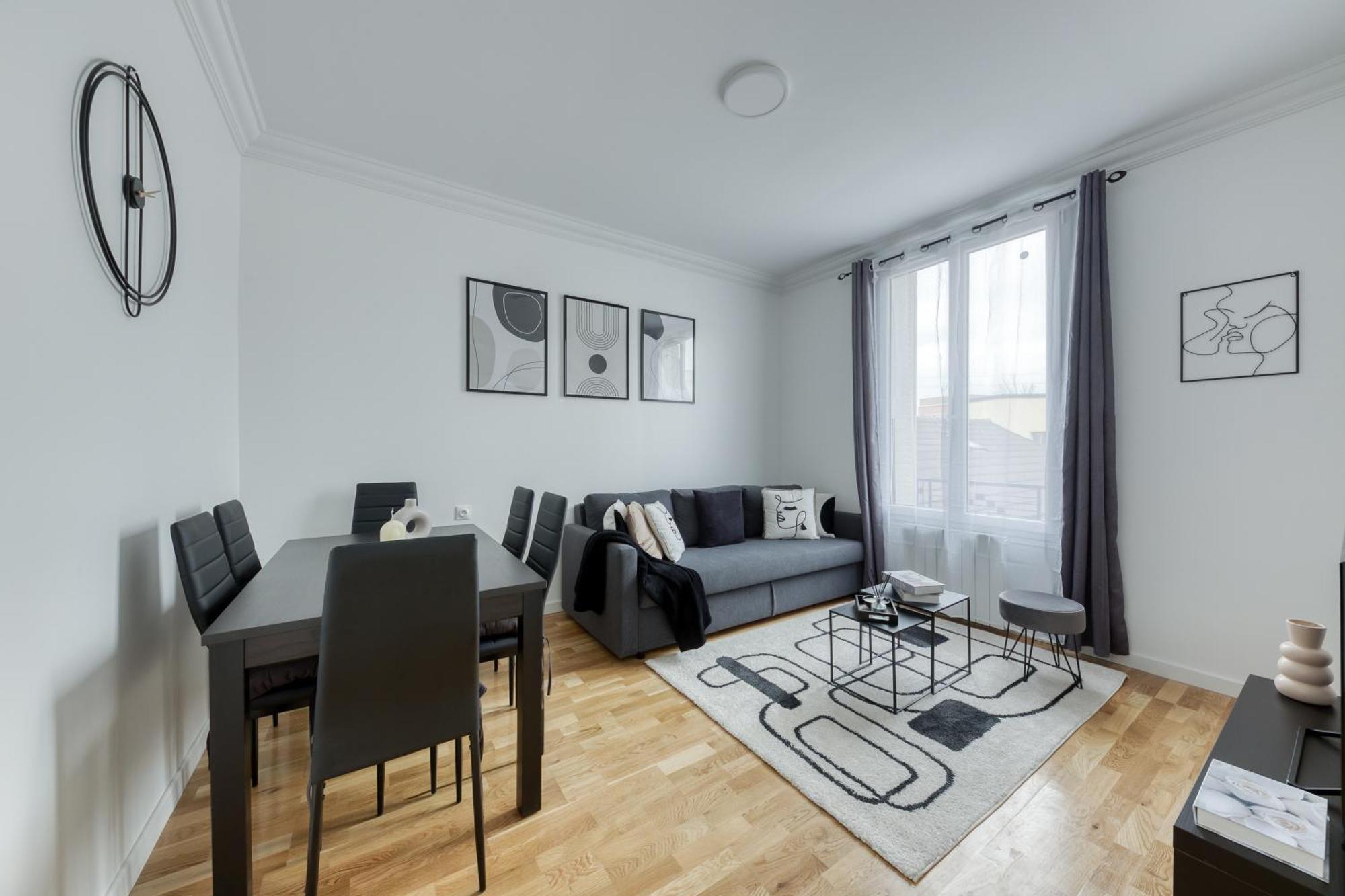 Maison 8 Personnes - Parking - Metro 7 Et Rer B A 6 Minutes Ла-Курнёв Экстерьер фото